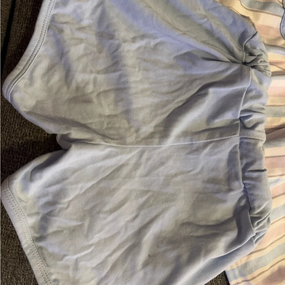 Striped Top and Shorts Set - Embroidered Crabs - Abby & Evie - Size 3T - Picture 6 of 7